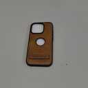 Leather Case for iPhone 13/14, Protective Slim with Kickstand, Built-in Invisible Stand, Compatible with iPhone 13/14 6.1'' (Brown)