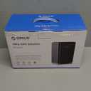 ORICO 2 Bay Hard Drive Enclosure USB C Plug and Play DAS Backup with 12V/4A Power Adapter Maximum 2*22TB Storage for Personal Local Database