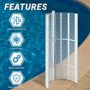 60 Sq Swimming DE Pool Filter Grids Compatible with Hayward Pro-Grid DE6020,Micro-Clear DE6000,for Unicel FG1005,for Astrial,for Pentair,for American Products, 60 Sq.Ft. 30 inch