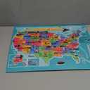 United States of America Map Poster United States Travel Guide USA Map Posterstyle 12x18inch(30x45cm)
