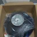 Bargeni Flush Mount Ceiling Light,12.5 inch Ceiling Lighting Fixture,Mid Century Light Fixtures Ceiling Mount,5CCT Dimmable/2700K-6000K/20W,Kitchen Lighting Fixtures Ceiling,ETL Certified (Matte Black with Gold Inside)