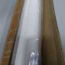 LazBlinds No Tools No Drill Cordless Roman Shades for Windows, Blackout Thermal Insulated UV Blocking Window Blinds, Lightweight Fabric Blinds for Indoor Windows, 30" W x 60" H, Blackout - White