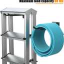 Garage Hooks, Heavy Duty Garage Hooks -12.4 Inch Wall Mount Hangers for Chairs, Power Tools, Garden Tools, Tires & More - Max 120 lbs (2-Pack)