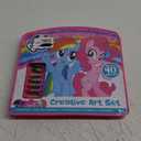 My Little Pony Creative Art Set 40+ pieces crayons stickers watercolors etc NEW