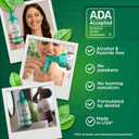 GuruNanda Fresh Breath Mouthwash 12-Hour Fresh Breath & Helps Fight Bad Breath ADA Accepted, Alcohol & Fluoride-Free Oral Rinse Wild Mint, 33.8 oz/1 Liter