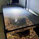 7.5 FT DIY Magnetic Fish Aquarium Anti-Jumping net Cover, Mesh Screen Netting for Fish Aquarium Screen Top Cover, Aquarium Lid Prevents Fish, Reptiles from Jumping Out (7.5 Feet)