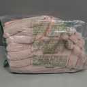 DecorUhome Summer Cozy Faux Fur Throw Pillow Covers 22x22 Set of 2 Decorative Soft Plush Striped Modern Farmhouse Boho Couch Euro Sham Pillow Cases with Velvet Back for Sofa Bed Living Room, Pink