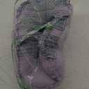 H HIDREAM Soft Cat Cone Collar， Cute Adjustable Cat Recovery Collar，Elizabethan e Collar That can Protect Head and Foot Wounds，Purple Flower All-Season Style, Medium