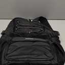 Basketball Bag Backpack with Ball Holder Shoes Compartment, Large Basketball Accessories Sports Bag (Black)