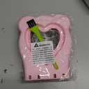 LEPCY Uncrustables Sandwich Maker Sealer Cutter, Crustless Sandwich Cutter, PB&J Uncrustable Maker - Color Pink, Heart Shape (Large-Heart:3.66*3.90 cutter)