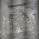 LazBlinds 100% Blackout Door Curtain, No Tools No Drill Cordless Blinds for Windows, Thermal Insulated UV Protection Privacy Window Curtains for French Door Front Door(26''W x 68''H, White, 1 Panel)