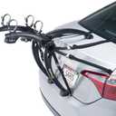 Saris Bones Car Trunk Bicycle Rack Carrier, Mounts 2 Bikes, Black - Durable, Rust-Free, Anti-Sway Straps, Fits Most Vehicles, Made in USA, Arc-Based Design, 100% Recyclable Materials