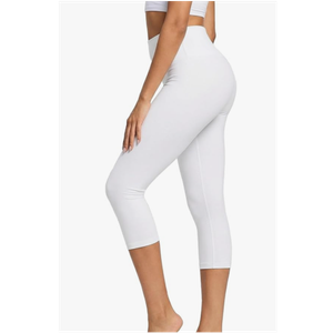 we fleece Women's Capri Leggings for Women Yoga Pants Women Workout Leggings Capri Pants Soft Women Yoga Leggings