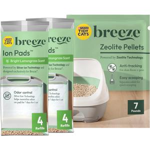 Purina Tidy Cats Breeze Litter System Cat Refill Bundle - 7.91 lb. Box