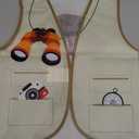 Tigerdoe Dress Up Vest - 7 Pc - Pretend Play School Set - Career Costumes - Role Play Costume - Occupation Costume