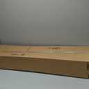 sunoff Outdoor Roller Shades, Cordless Patio Roller Up Blinds with Shade Cloth for Porch Gazebo Pergola Balcony Backyard, 2 Poles & 1 Fabric, Grey, 96" Wx96 H