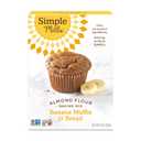 Simple Mills Almond Flour Baking Mix, Banana Muffin & Bread Mix - Gluten Free, Plant Based, Paleo Friendly, 9 Ounce (Pack of 1) (EXP 05/07/27)