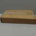 POBOMULI Narrow Bathroom Storage Cabinet, 5Tier Slim Bathroom Organizers with Door and Open Shelf for Toilet Bathroom Small Spaces (7.9" D x 9.8" W x 31.5" H)