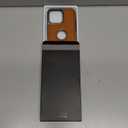 Magnetic for iPhone 17 Pro Max Leather Case,Invisible Stand [Compatible with Magsafe] Slim Kickstand Phone Cove for iPhone 17 Pro Max caseBrown