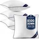 MIULEE 20x20 Pillow Inserts Set of 4 Throw Pillows Premium Down Alternative Pillow Inserts Square Decorative Pillow Stuffer for Sofa, Couch (20x20 inch, Set of 4)