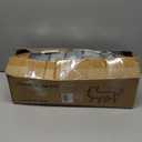 Elevated Pillow Bolster Dog Bed - Raised Dog Beds with Bolster Portable Lifted Washable Pet Cot Bed with Stainless Steel Frame Dogs Hammock Bed for Indoor & Outdoor (Bolster S)