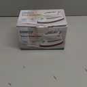 BEAUTURAL Mini Travel Steam Iron for Clothes with Dual Voltage, Temperature Control, Non-Stick Soleplate and Cord Storage, Ideal for Sewing, Quilting and Handcraft (White)