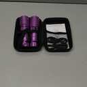 Banral Flashlights High Lumens Rechargeable, Super Bright Long Range Small Powerful Flashlight, 6 Modes LED Tactical Pocket Waterproof Flash Light for Home Emergency (2, Purple)