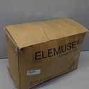 ELEMUSE Queen Size Extra Thick Fusion Goose Down Feather Filled Mattress Topper, Plush Fluffy Double Layer Pillowtop Mattress Pad Cover, Soft Featherbed with 8-21 Inch Deep Pocket (Pure White)