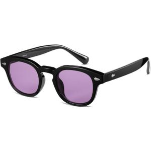 Gtand Unisex Vintage Retro Round Style Tinted Sunglasses For Men Women Fashion Circle Sun Glasses 46mm