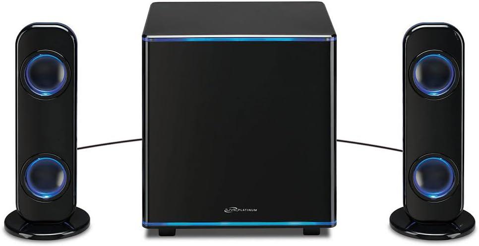 iLive Bluetooth 2.1-Channel Music System, Black, (iHB26B)