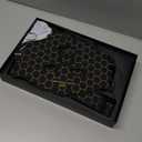 Yahi Red Light Photon Facial & Neck Mask with Remote Control, 7 Custom Modes with Infrared, Portable & Rechargeable with Timer for Home Use, 175 High-Density Light Beads, Black