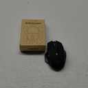 INPHIC Bluetooth Mouse [Upgraded: Battery Level Visible], Rechargeable Wireless Mouse Multi-Device (Tri-Mode:BT 5.0/4.0+2.4Ghz) with Silent,Black