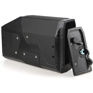 LKV R1200GS Tool Box Motorcycle Left Side Bracket with Stainless Steel Case Replacement for BMW R1250GS LC ADV Adventure F750 F850 Accessories