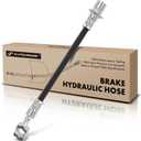 A-Premium Rear Driver or Passenger Outer Brake Hydraulic Hose Compatible with Select Chevy Models - Cobalt 2008 2009 2010 2.0L, with Rear: Disc Brake