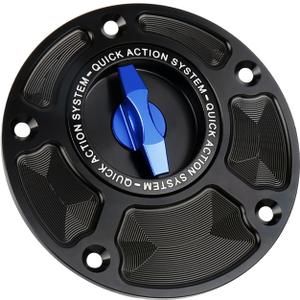 For Yamaha XSR 900 YZF-R1 For Ducati MONSTER 950 821 Motorcycle Gas Cover Keyless Fuel Tank Cap (Blue)