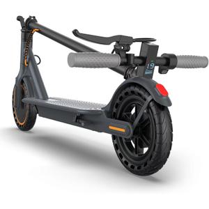 VOLPAM Electric Scooter, 350W/500W Powerful Motor, 8.5"/10" Solid Tires, 19/22Mph, 28/21/16 Miles Range, Dual Braking