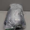 Non Slip Thick Shaggy Chenille Bathroom Rug Mat Set Extra Soft and Absorbent Striped Floor Rugs, 2 Piece, Machine-Washable (Stone Blue)