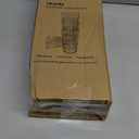 Honla 10 oz Small Drinking Glasses,BPA Free Cups,Unbreakable Plastic Tumblers,Set of 10 Highball Water Juice Cups for Kids/Adults,Dishwasher Safe,Clear