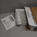 Comfort Zone Electric Oil-Filled Radiant Radiator Space Heater, Never Refill, Adjustable Thermostat, Tip-Over Switch & Overheat Protection System, Ideal for Home, Bedroom, & Office, 1,200W, CZ7007J