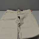 Skinny Fit Stretch Twill Pants, 5-Pocket Style, Zipper Fly & Button Closure (16, Pelican Light Beige)