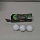 Activ Life Super Bright LED Golf Balls, 8 Minutes to Retrieve Ball & 40 Hours Battery Life, Golf Balls That Light Up at Night, Glow in The Dark, Ideal Gift for Men