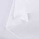 Ascoza 2pack 120 Inch White Round Tablecloth in Polyester Fabric for Wedding/Banquet/Restaurant/Parties