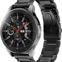 iiteeology Compatible for Samsung Galaxy Watch Bands 46mm, Galaxy Watch 3 Bands 45mm, Stainless Steel Band for Samsung Galaxy Watch SM-800 Smart Watch