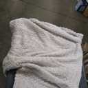 GentleSoft Bright White Throw Blanket for Couch - Cozy Soft Blankets for Women, Cute Small Throws for Girls, 50x60 Inches