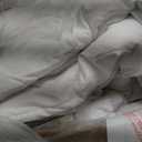 CozyLux Twin XL Comforter Set 68"x88" White - 5 Piece Bed in a Bag