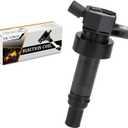 UF652 OEM Ignition Coil - Compatible with Hyundai Kia Dodge Accent Veloster Rio Soul Attitude - 1.6L L4 Engines - Replaces # 273012B100 C1803 1788509