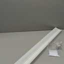 BlindsAvenue Cordless Top Down Bottom Up Cellular Honeycomb Shade, 9/ 16" Single Cell, Blackout, White, Size: 23.5" W x 48" H