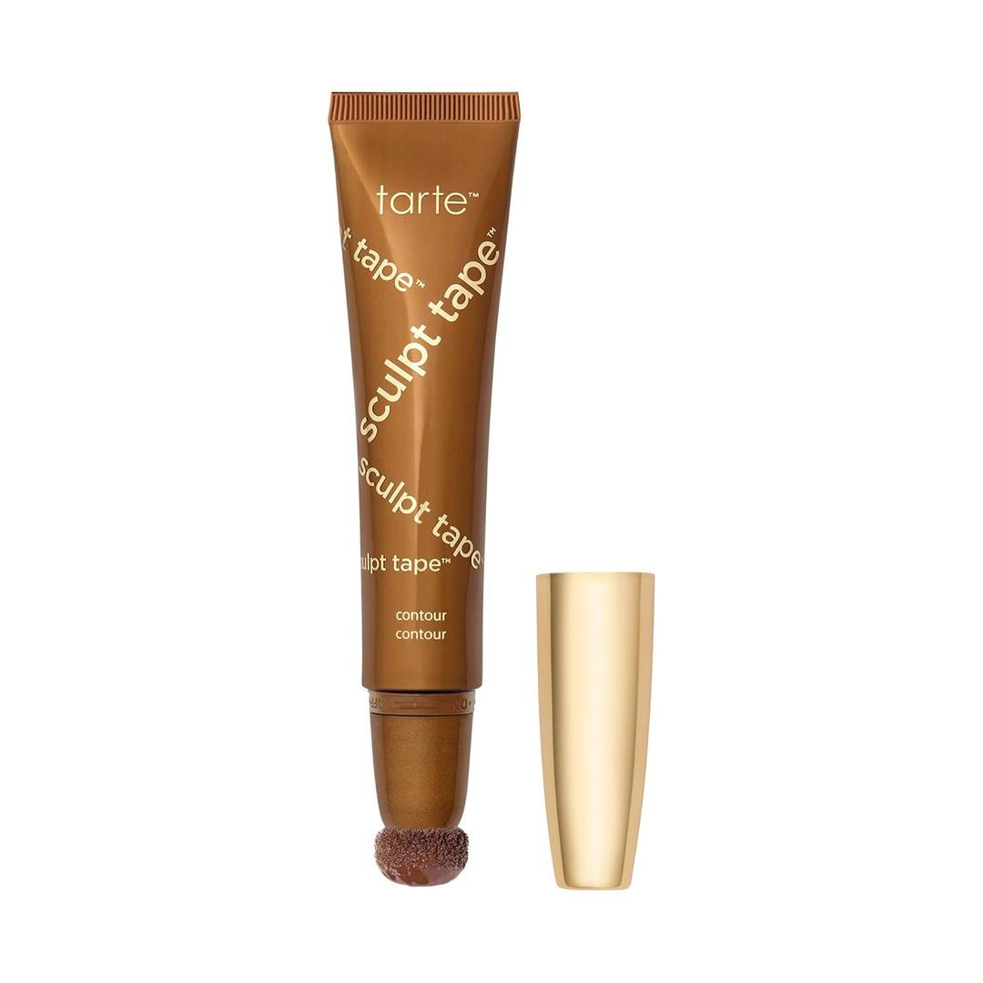 tarte sculpt tape contour  Lightweight Cream Bronzer with Shea Butter for Blendable, Buildable Contour & Natural Looking Sculpted Glow, Vegan & Cruelty Free