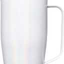 Corkcicle Cold Cup XL Insulated Tumbler with Handle, Lid, & Straw, Berry Punch, 30 oz – Reusable Cupholder Friendly Water Bottle Keeps Drinks Cold 12hrs
