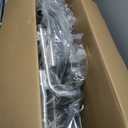 DMI Tub Transfer Bench and Shower Chair with Non Slip Aluminum Body, FSA Eligible, Adjustable Seat Height and Cut Out Access, Holds Weight up to 400 Lbs, Bath and Shower Safety, Transfer Bench